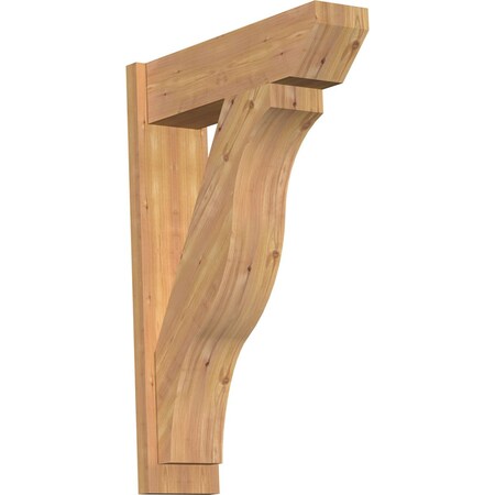 Ekena Millwork Funston Slat Smooth Outlooker, Western Red Cedar, 7 1/2"W x 26"D x 38"H OUT08X26X38FST06SWR